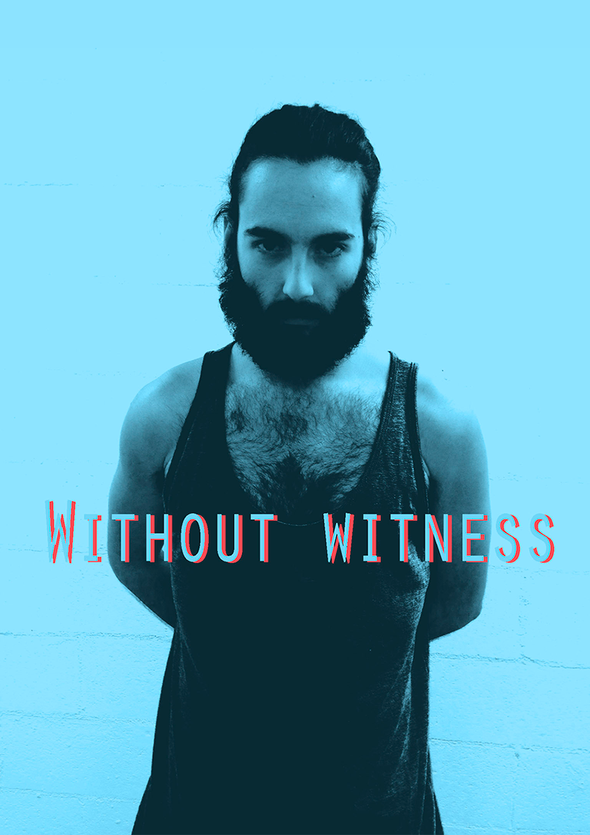Diseño carteles cortometraje Without Witness